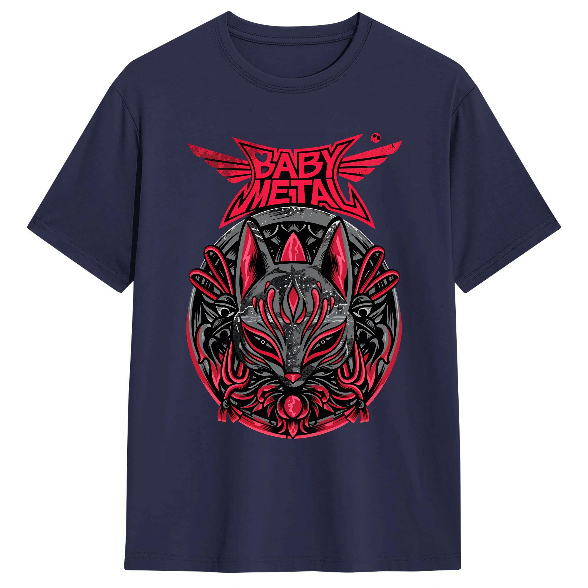 

Babymetal World Tour 2026 Mens T Shirt Funny Tee Shirt Short Sleeve Round Collar TShirts 100 Cotton 4XL 5XL 6XL Clothing 4XL