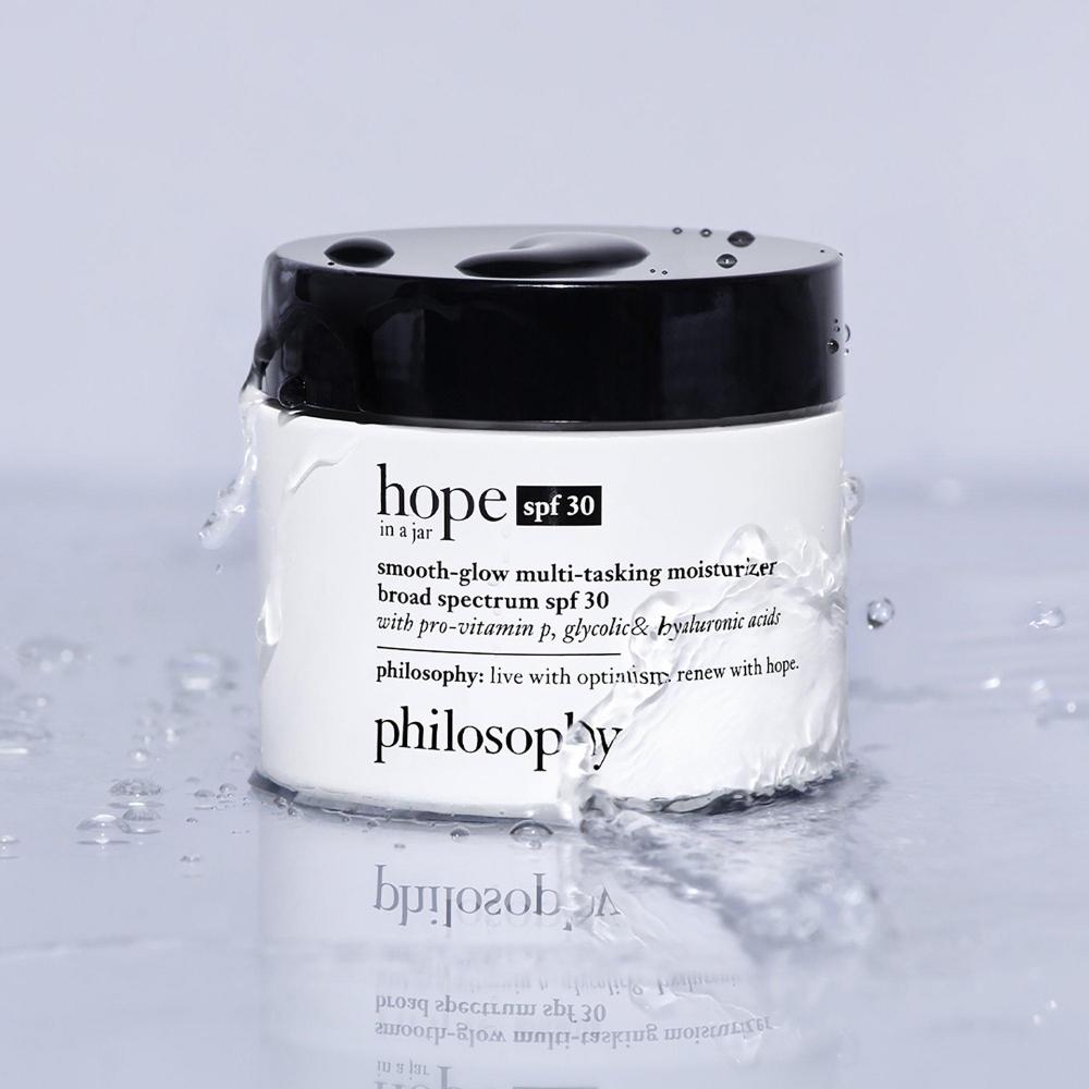 Philosophy Hope In A jAr Smooth Glow Multi tAskIng Moisturizer Spf 30 2.0 Oz