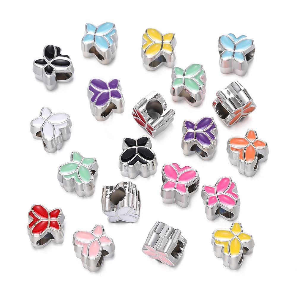 Jewelry Large Hole Butterfly Beads, Bracelets, Necklaces, Earrings DIY Handmade Jewelry