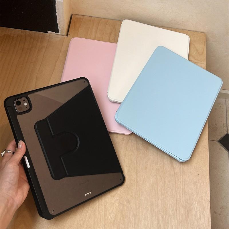 360 Rotation Stand Case for New IPad A16 Air Pro 13 12.9 11 10 9 8 7 6 5 4 3 2 Th Air M3 M2 Mini 7 6 5 4 Shockproof Tablet Cover