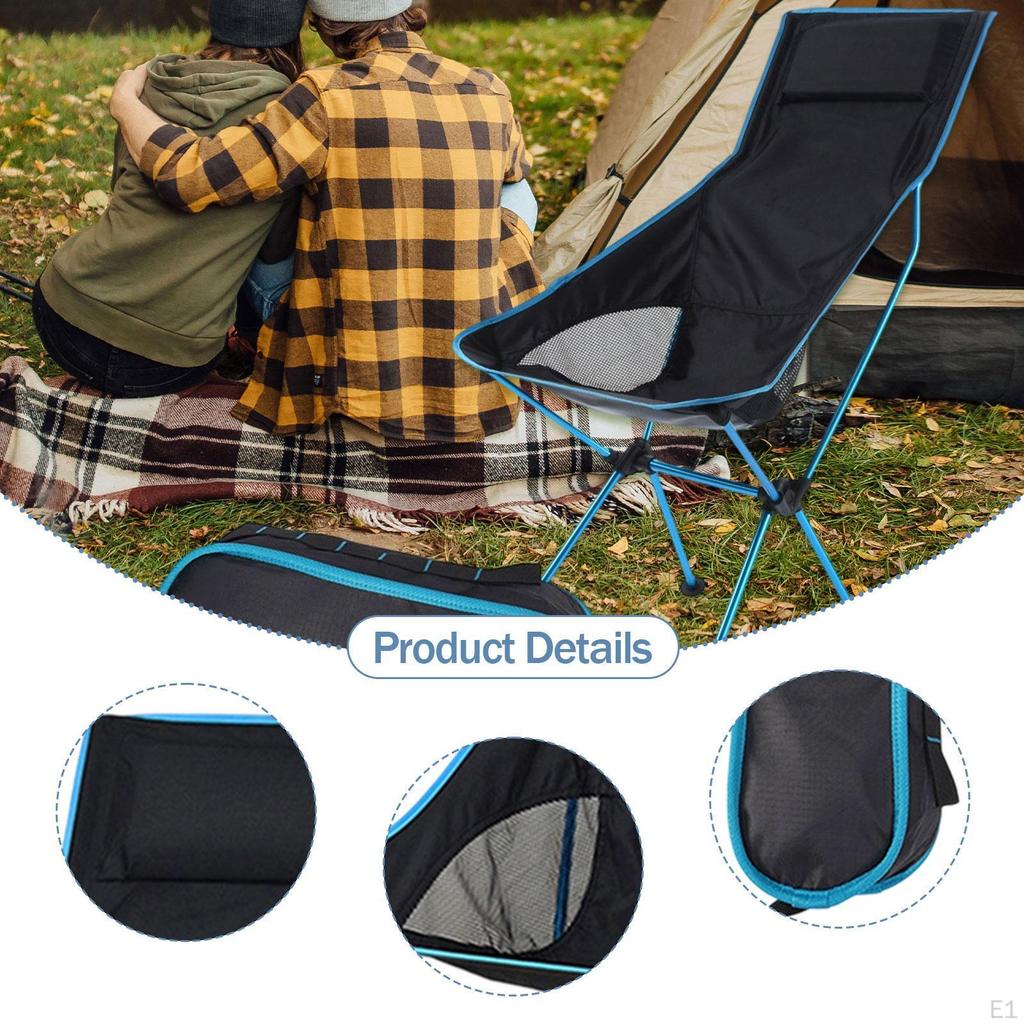Folding Camping Chair Cover with Headrest And Carry Bag
