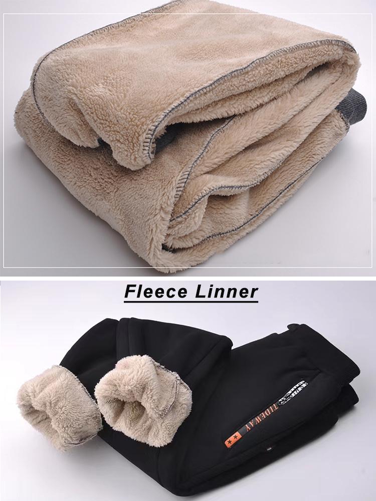 Winter Thick Warm Fleece Sweatpants Men Joggers Sportswear Casual Track Pants Plus Size
