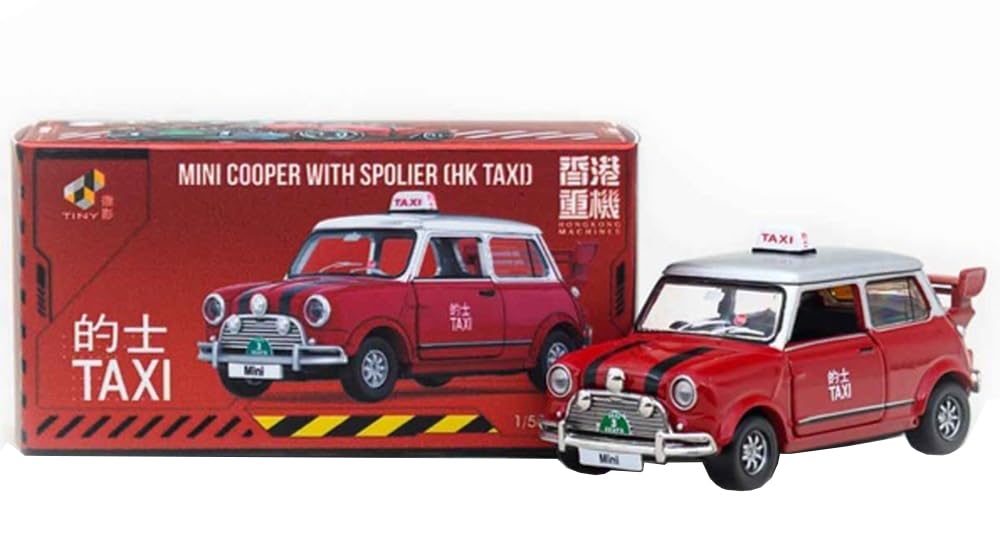 Игрушка East Tiny City Мини Купер Гонконгское такси со спойлером MINI0015 (Готовый продукт)