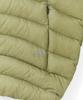 Sunlovetour Hooded Fly Light Down Jacket Khaki