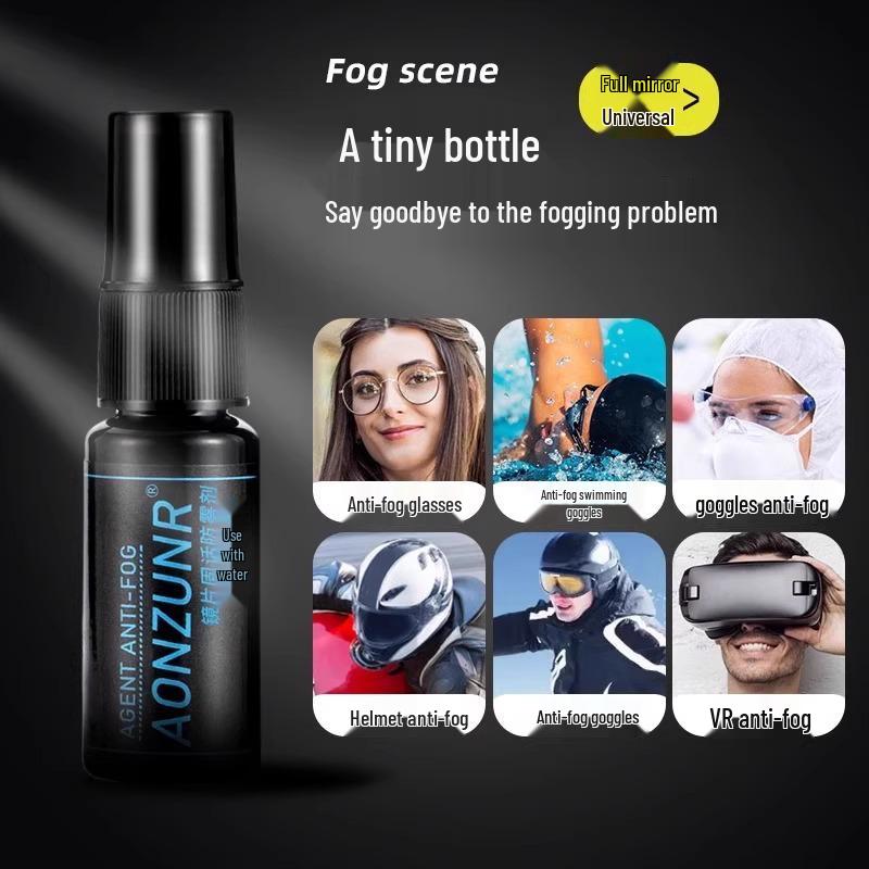 Swim Goggles Anti-Fog Agent: High-Definition, Waterproof Spray with Free Shipping for 2 Bottles!