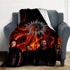 Supernatural Series Flannel Blanket Throw Blanket Soft Warm Sofa Bed Camping Home Decor Unique Christmas Gift C922150