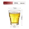 Shangqi 150ML Achteckiges Glas-Tumbler-Set