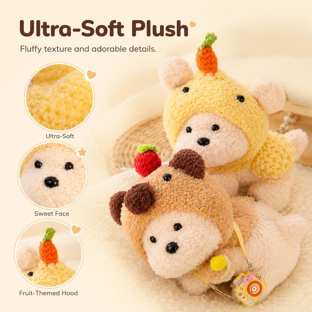 Plush Car Decorations, Cute Animal Dashboard Ornaments, Computer Ornaments