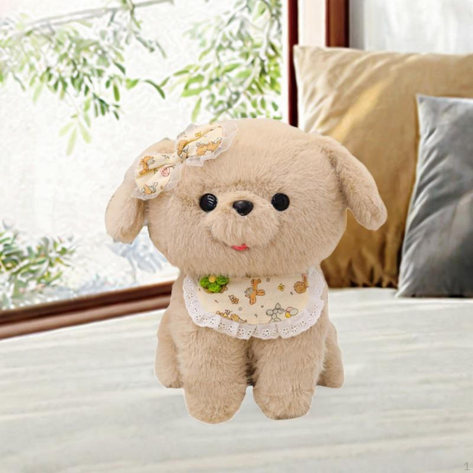 

Милая мягкая плюшевая собака, сопровождающая игрушку для сна, реалистичная кукла, украшения для дивана, животное 30cm