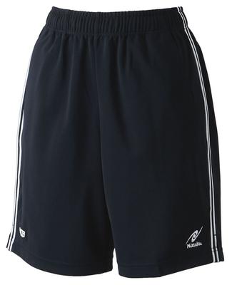 Nittaku Longe Shorts Black X White Line SS LO1 NW-2497