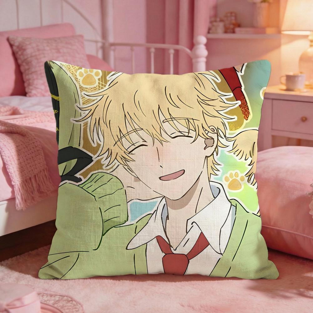 Skip And LLoafers Anime Cushion Cover Premium Comfort Reversible Pillow Cove Two In One Design For Any Room Car Interior