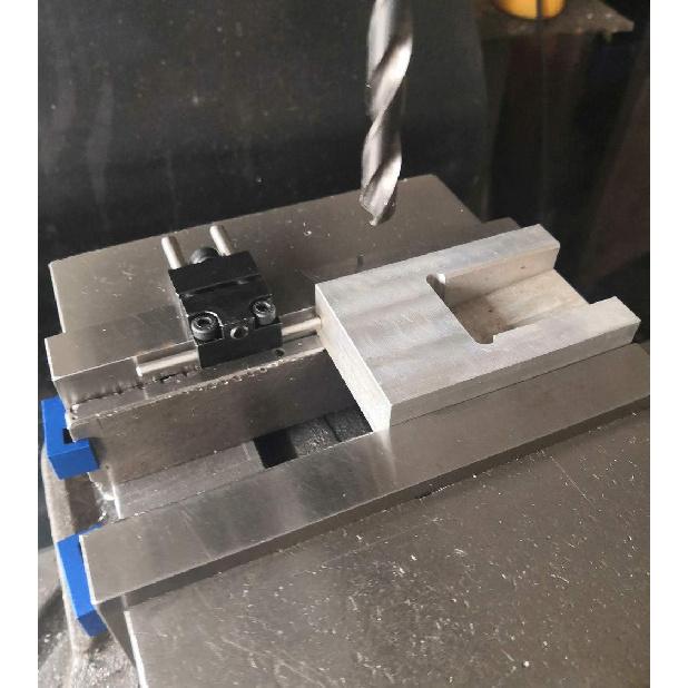 Milling vise work stop part locator CNC machine tool