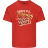 Flugelhorn Music Speaks Where Words Fail Unisexs Light Cotton TShirt