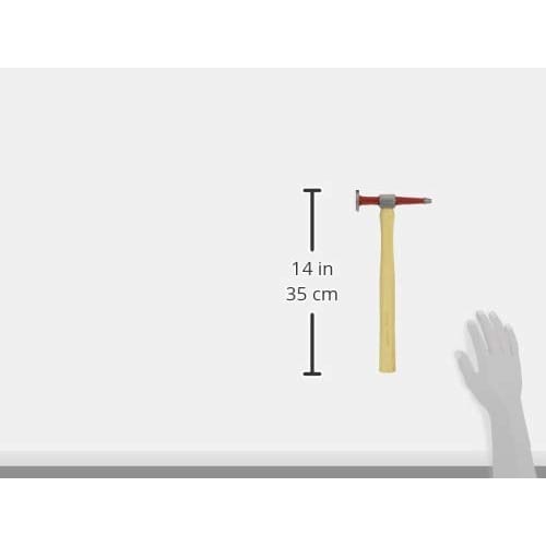 TRUSCO Sheet Metal Hammer Round Flat X Spear Type TSM-166