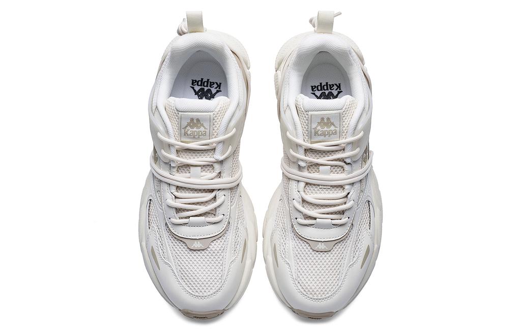 Men's Sneakers Kappa Back to Back Slip Resistant Abrasion Resistant Low top Chunky Sneakers Unisex Heron