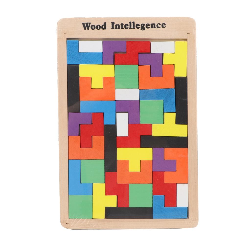 Wooden Colorful Children Kids Puzzle Jigsaw Toy  Building Block Educational Toy