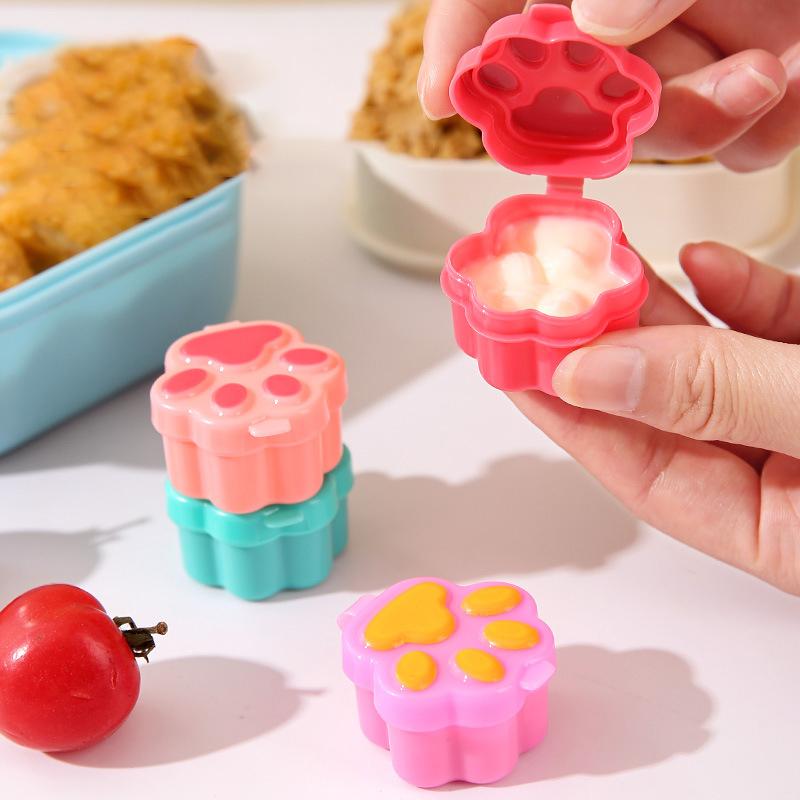 Cartoon-Sauce-Flasche, Mini-Bento-Box, Tierfreund, Sojasauce-Box, Tomatensauce-Box
