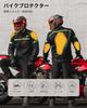 ILM Motorcycle and Back Protector Thin ESA Instant CE Knee, Shoulder, Elbow, Set, Material, Cure, Breathable, Certified, ESA-SET