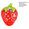 Strawberry Squeeze Toy with Sequins Realistic Strawberry Shape Stress Ball Slow Rebound Simulation Fruit Sensory Fidget Toy