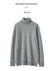Pull Cachemire Col Montant Coupe Ample pour Homme - Automne/Hiver Grande Taille, Tricot Laine Couleur Unie