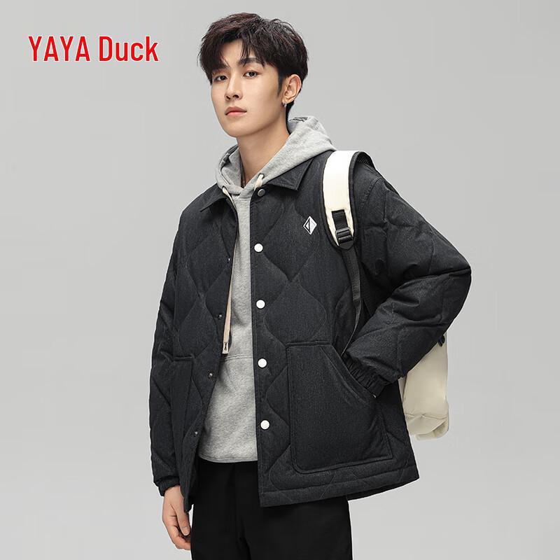 

Мужская зимняя рубашка с воротником, короткий пуховик XXXL