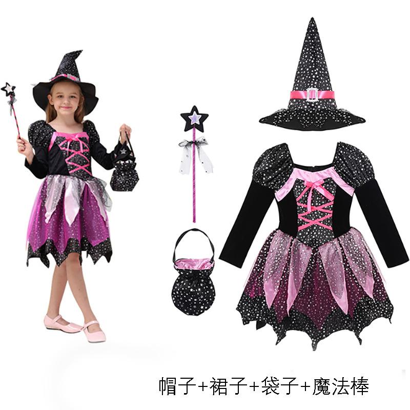 Costum Moș Crăciun Copii Cosplay Fustă Rochie Roșie Haine cu Pălărie Petrecere Ka Wah