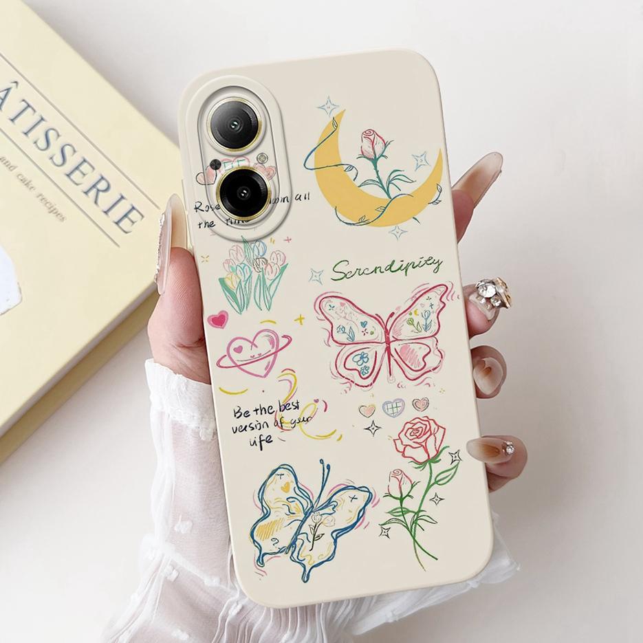 For Realme C67 4G Case RMX3890 Cute Panda Cartoon Cover Anti-Drop Phone Case For Realme C67 RealmeC67 4G Back Covers Soft Fundas