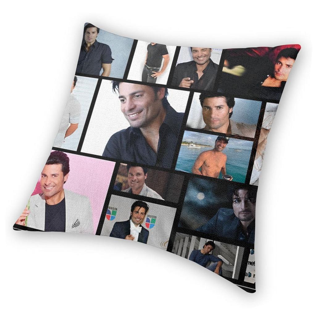 Chayanne Puerto Rican Latin Pop Singer Pillowcase Printing Polyester Cushion Cover Gift Throw Pillow Case Cover Home Zippered