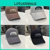 Womens Letter Design Cotton Baseball Hat With Adjustable Fit For Summer Sunshade And Streetwear
