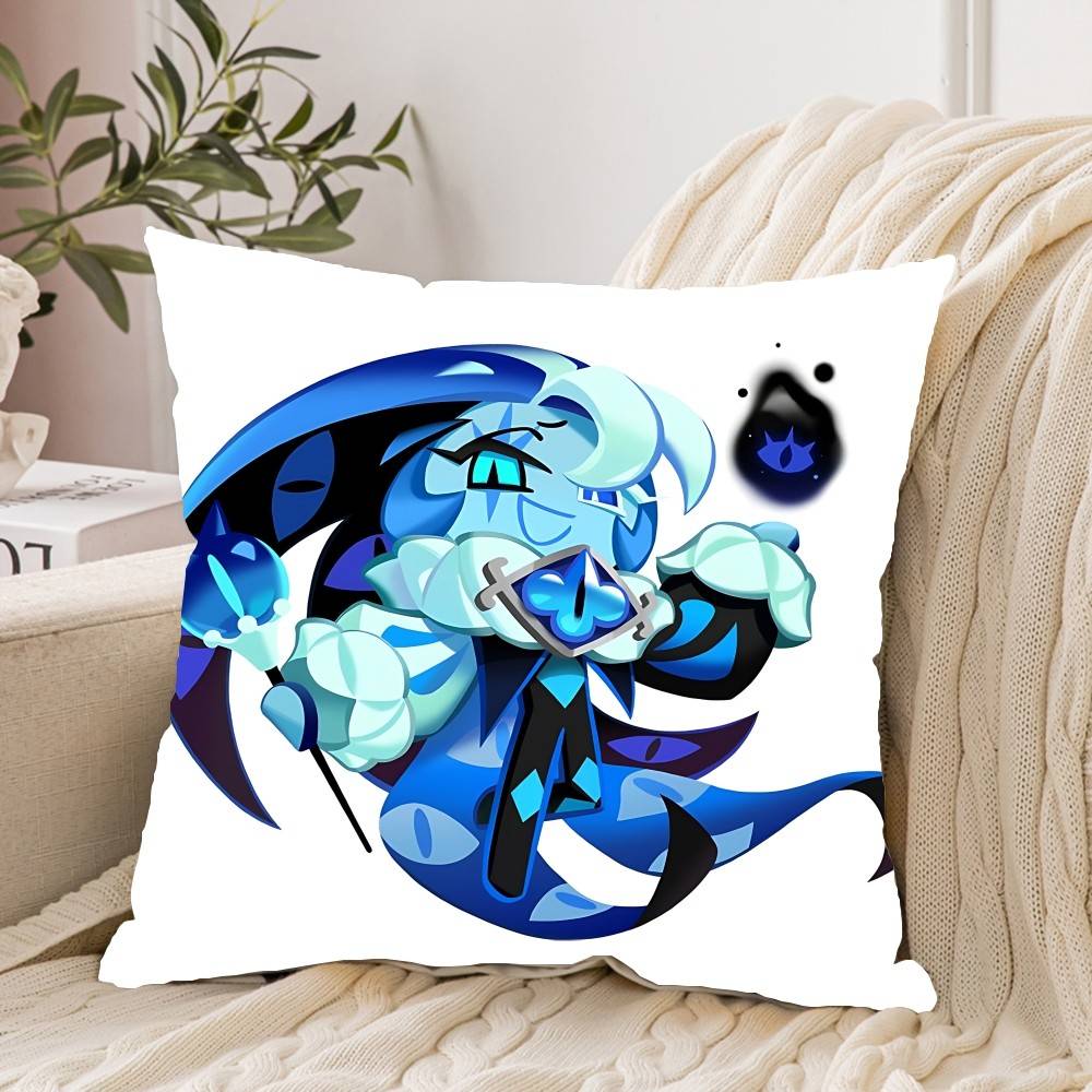 

Hot Gamesombra Leche GalletaS Cute Pillow Case Pattern Printed Pillowcase For Living Room Sofa Cushion Cover Bedroom Decor 40x40 cm