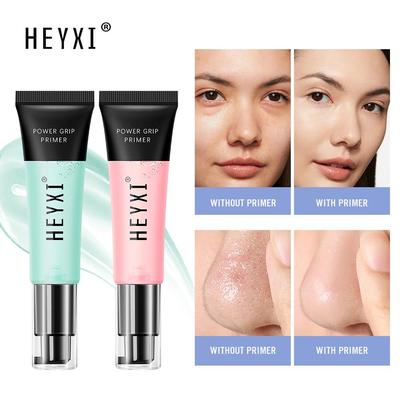 HEYXI Han Yuanxi Makeup Primer: Moisturizing, Concealing, and Pore-Minimizing.