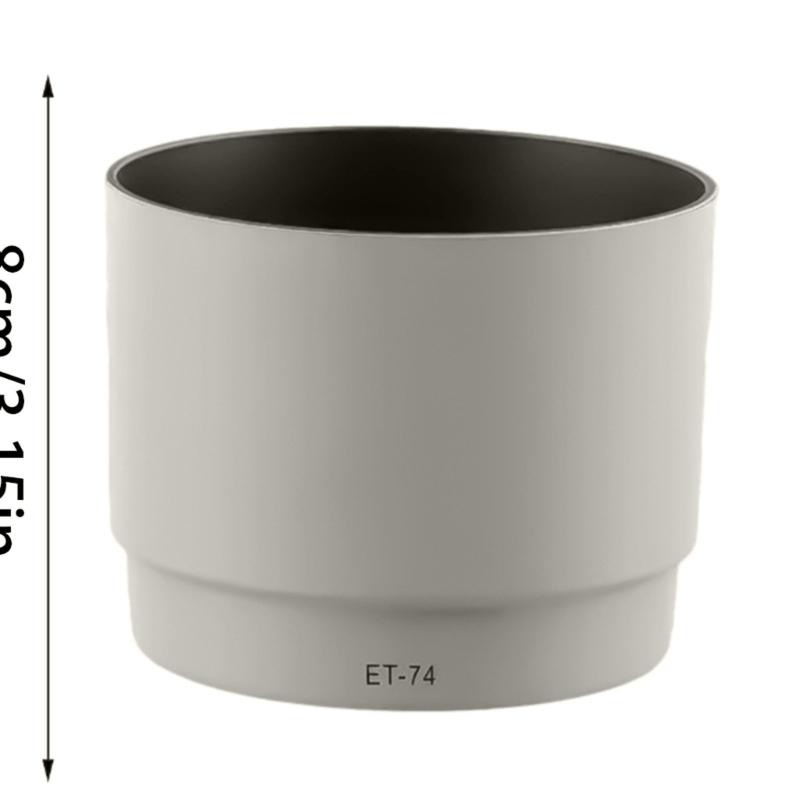 ET74 Replacement Bayonets Mount Lens Hoods Camera Lens Adapter for EF 70-200mm f/4L IS EF 70-200mm f/4L Lens
