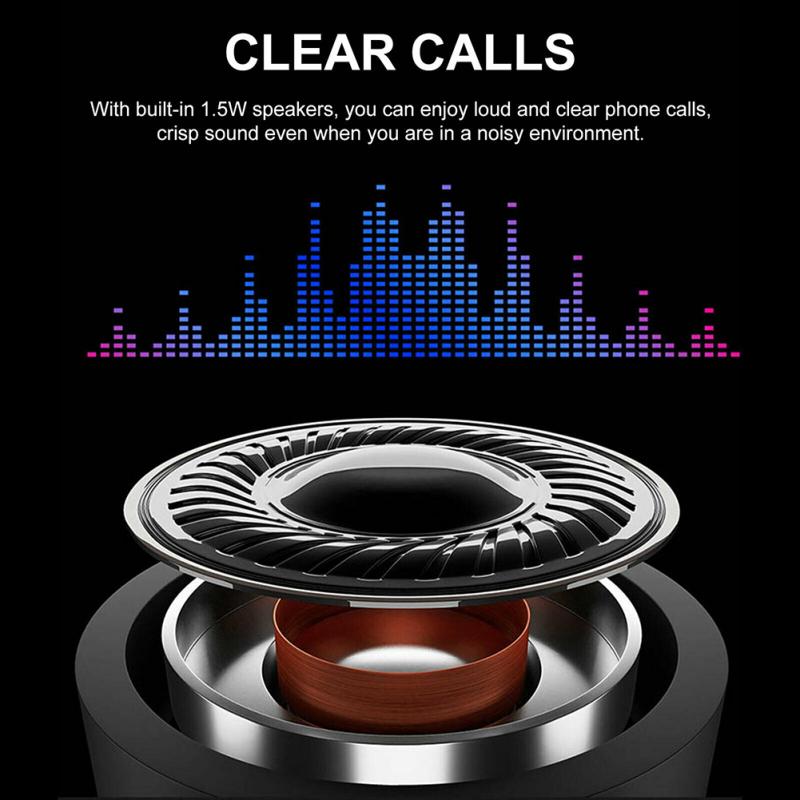 Sistem 5.0+edr compatibil cu Bluetooth Instalare parasolar pentru mașină Apel Mâini libere Difuzor Telefon mobil