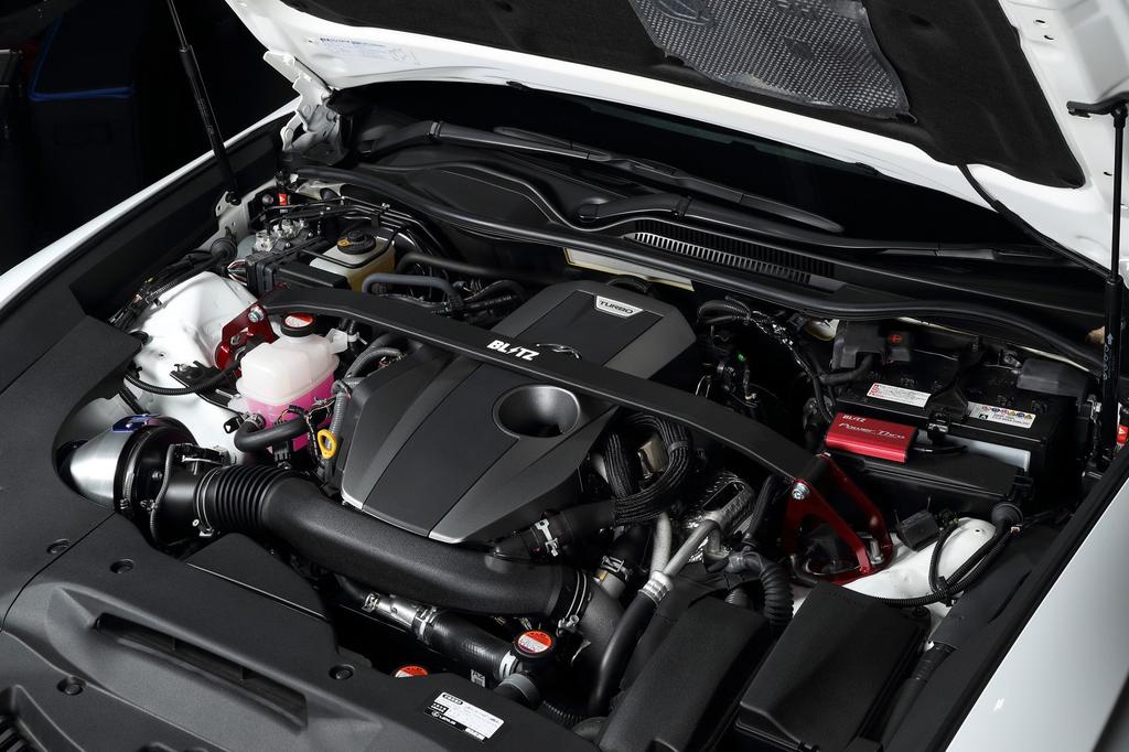 BLITZ Strut Tower Bar for Lexus and Crown Hybrid (Front) GS, Crown, (AWL10/ARS210/AWS210) (Product Number 96109)
