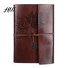Loose Leaf Journal Vintage Faux Leather Journal, Refillable Notebook for Travel Office Daily Writing, A5 Style Size Lined Blank Dairy Planner,