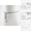 Fashion Metal Butterfly Design Women Waist Chain For Spring And Summer Outfits