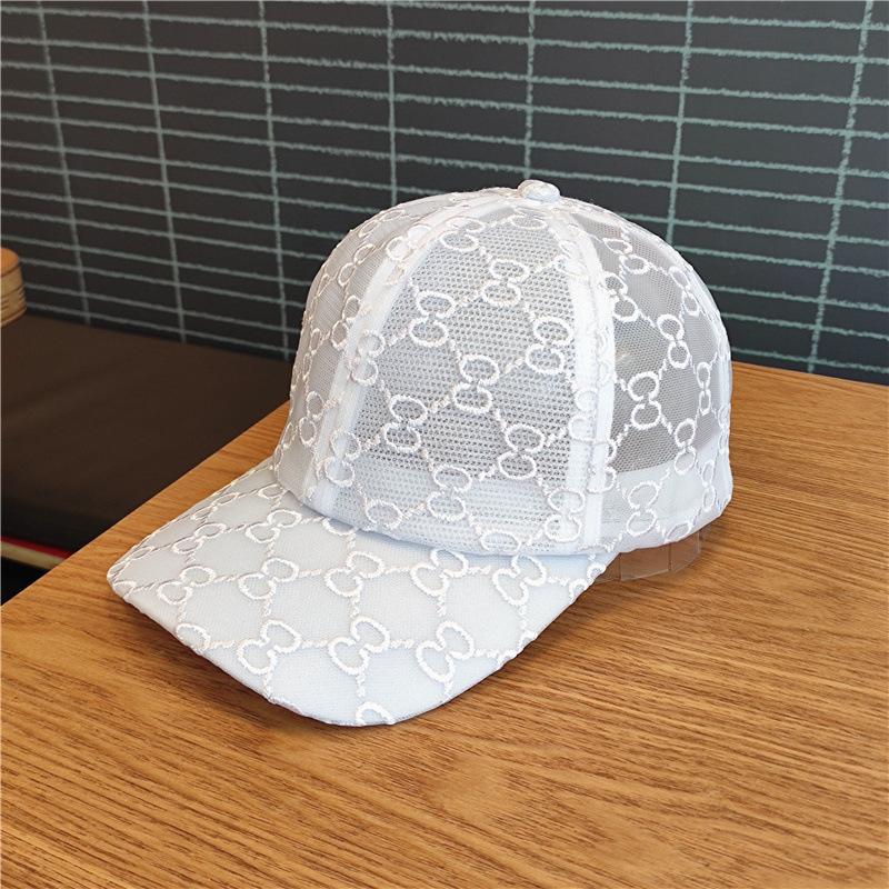 Mesh breathable baseball cap women's summer versatile fashion sunshade sun hat thin cap