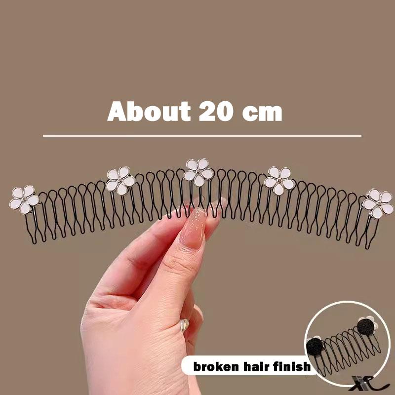 Vintage Kamelienblumen-Perlen-Metall-Haarkamm für langes Haar, Haarband, Haarspange, modisches Haaraccessoire für Damen, Haarspange, Haarband, Haarclip, modisches Haaraccessoire