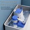 Haili Universal Toilet Tank Repair Kit & Flush Buttons