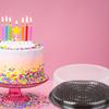 10Pcs 8 Inch Transparent Plastic Cake Pastries Box Cupcake Muffin Dome Holders Cases Boxes Cups