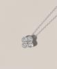 47Bag 925 Silver Lucky Four-Leaf Clover Necklace Vera