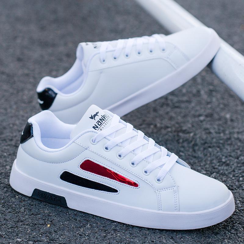 

Высококачественная брендовая мужская повседневная обувь, горячая распродажа, весна-осень, новая повседневная обувь для мужчин, дышащая, модная, черная, повседневная мужская обувь белого цвета 44