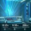 USB Star Projection Light Bluetooth Music Ambient Light Full Color Water Pattern LED Night Light
