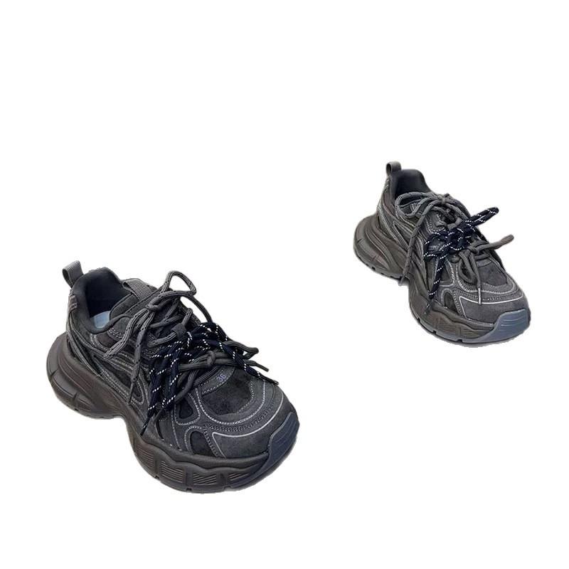 [Fanfna] Nische 2025 Herbst und Winter neue alte Plattform Dad-Schuhe Damen leichte lässige vielseitige Sportschuhe