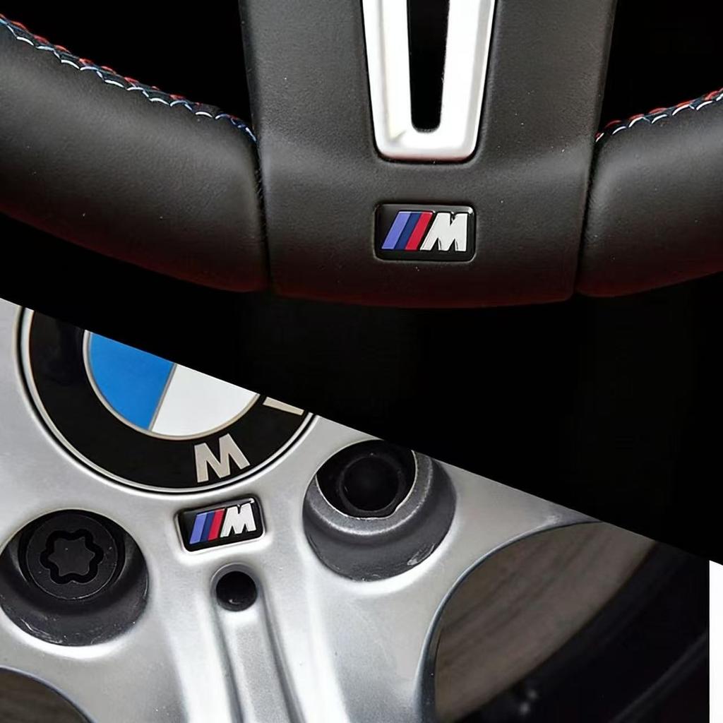 Suitable for BMW M standard interior stickers 1 2 3 4 5 car stickers wheel decorative stickers steering wheel accessory part fxdf89