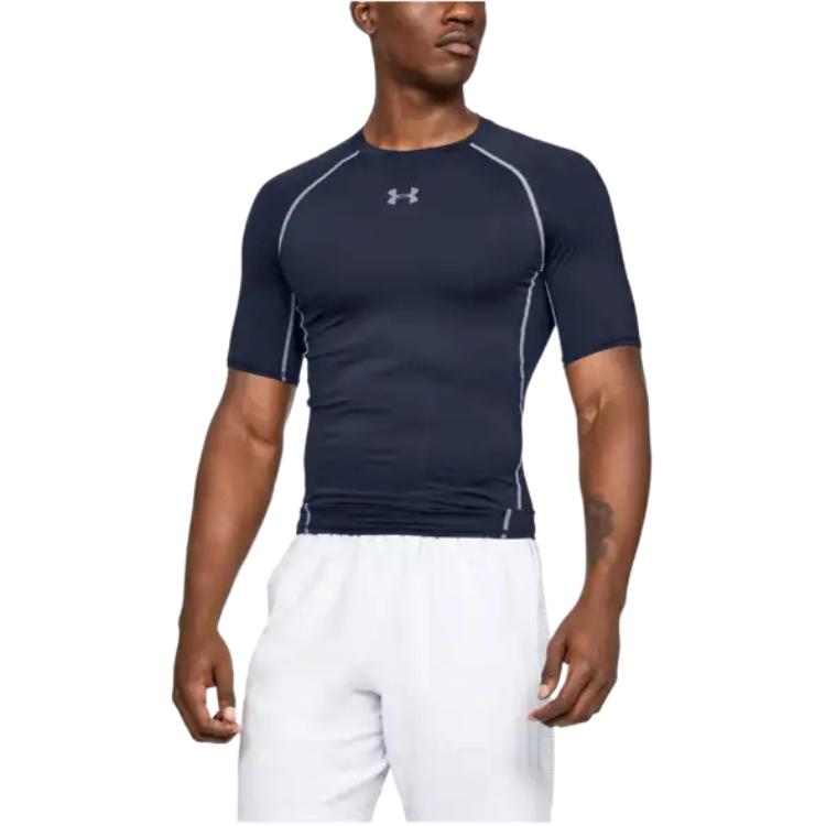 Under Armour T Shirts Unisex Blue Crew Neck 1358547-410