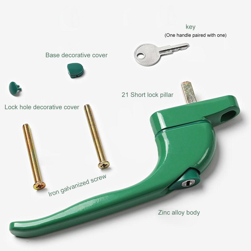 Spindle Universal Locking Double Glazing Door Handles Window Handle Latch Locks