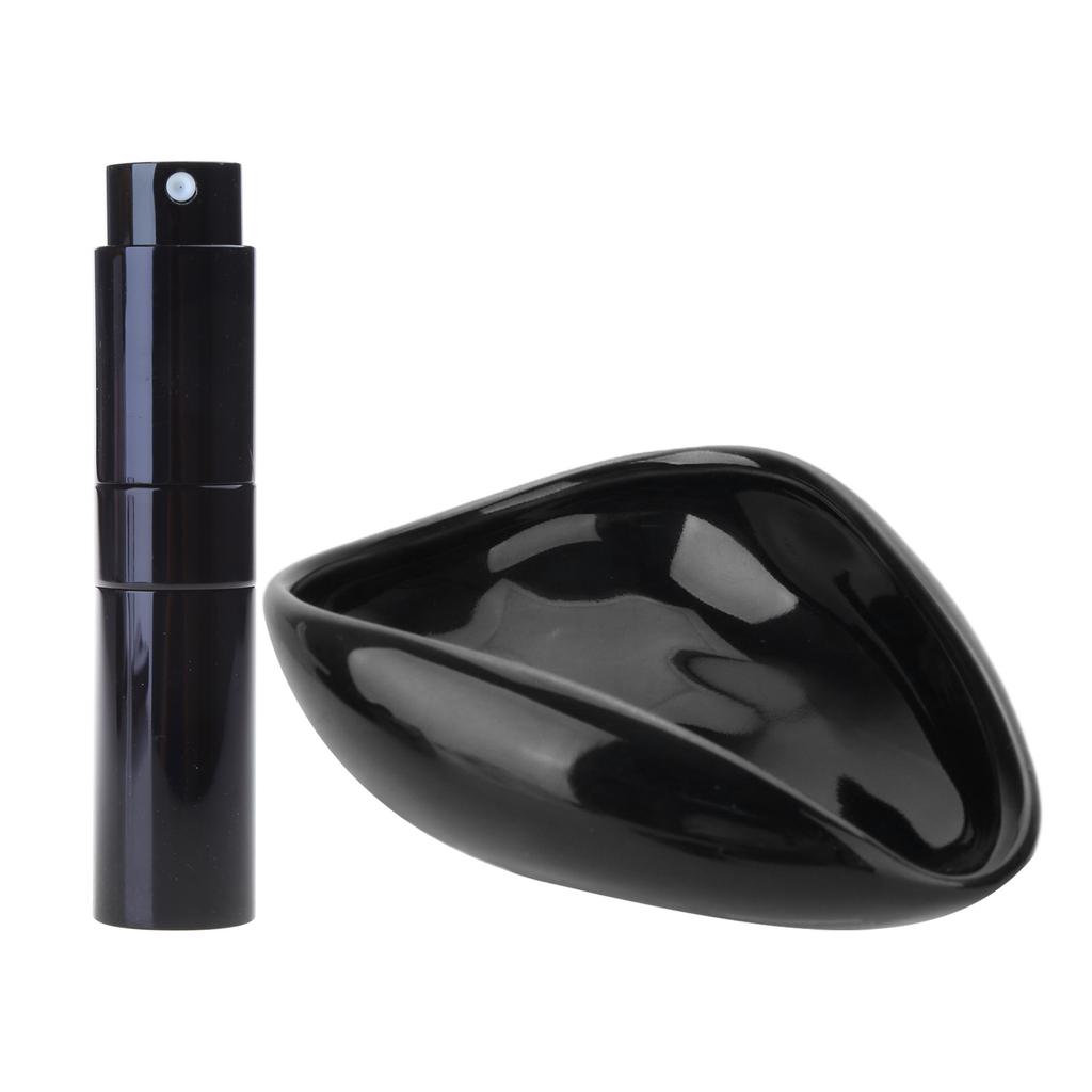 Pohodlná sada pro dávkování kávy Keramické podnosy na šálky Plastová rozprašovací láhev Potřeby pro přípravu kávy Ideální pro přesné vaření