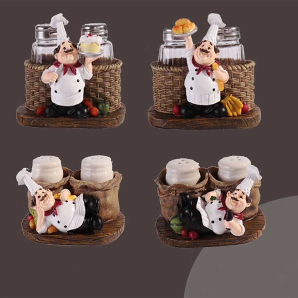 Creative Seasoning Jar Resin Storage Can Craft Powder Bottle Home