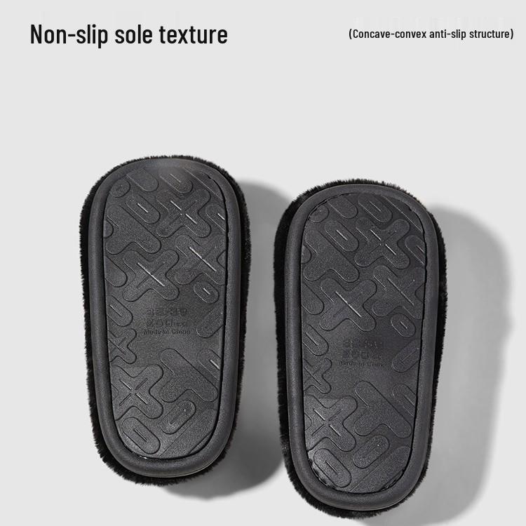 Cute Kitty Bow Slippers: Women's Non-Slip Comfortable Cotton Indoor Shoes for Autumn and Winter